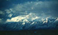 Orographic precipitation, Sierra Nevada, Ca.
