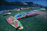 Windsurfing along the Columbia River